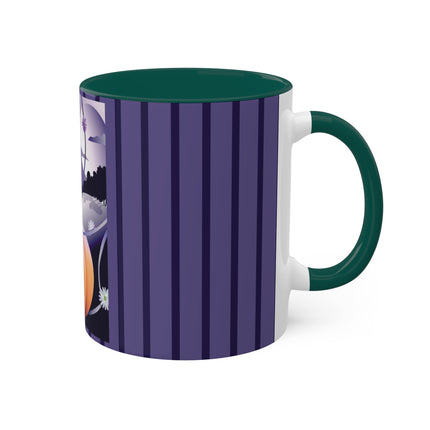 The Startled Pumpkin Colorful Mugs, 11oz
