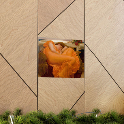 Flaming June by Frederic Leighton Matte Horizontal Posters