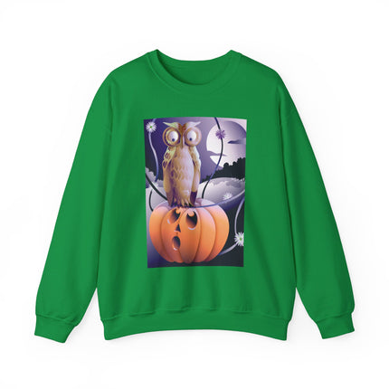 The Startled Pumpkin Unisex Heavy Blend™ Crewneck Sweatshirt
