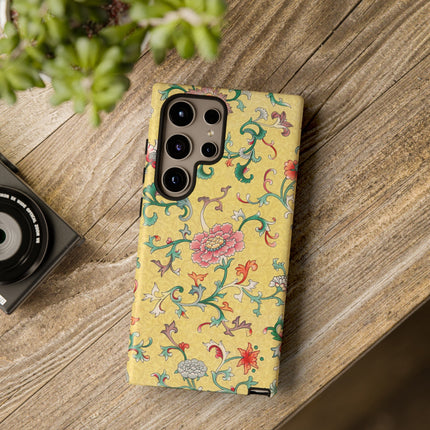 Flower Illustration by Owen Jones Phone Cases