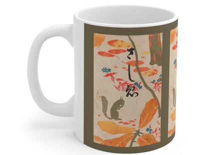 Book Illustration by Hashiguchi Goyō Ceramic Mug 11oz