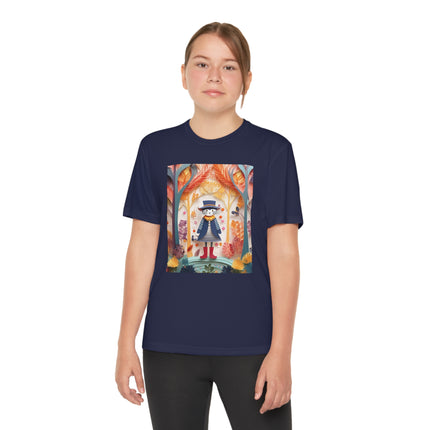 Cat in Boots in the Enchanted Forest Youth Competitor Tee