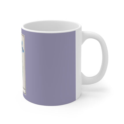 Iris, Iris sibirica by Anselmus Boëtius de Boodt Ceramic Mug 11oz