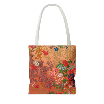 Japanese Flower Pattern by G.A. Audsley Tote Bag (AOP)