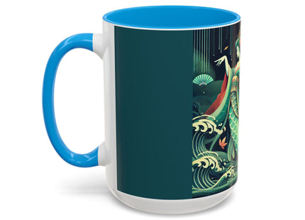 Mermaid Queen Rising from the Deep Colorful Mugs (11oz, 15oz)