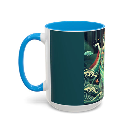 Mermaid Queen Rising from the Deep Colorful Mugs (11oz, 15oz)
