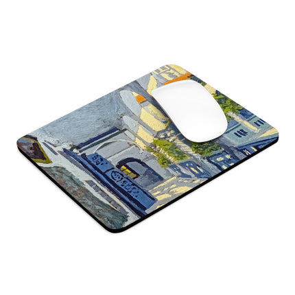 Gallery of a Moroccan Riad by George Gaudion Mouse Pad, Round and Rectangle
