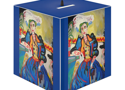 A Mulher by Amadeo de Souza-Carosa Light Cube Lamp