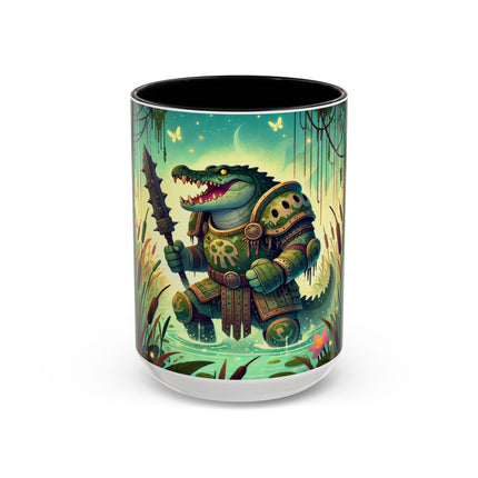 Swamp Tyrant Colorful Mugs (11oz, 15oz)