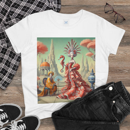 The Seahorse Court Cotton Tee