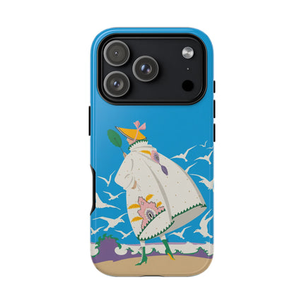 Seaside Wanderer Phone Case – Whimsical Charm & Coastal Delight
