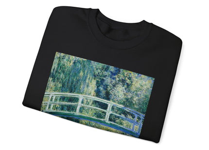Water Lilies and Japanese Bridge by Claude Monet Heavy Blend™ Crewneck Sweatshirt