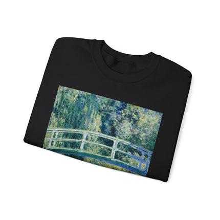 Water Lilies and Japanese Bridge by Claude Monet Heavy Blend™ Crewneck Sweatshirt