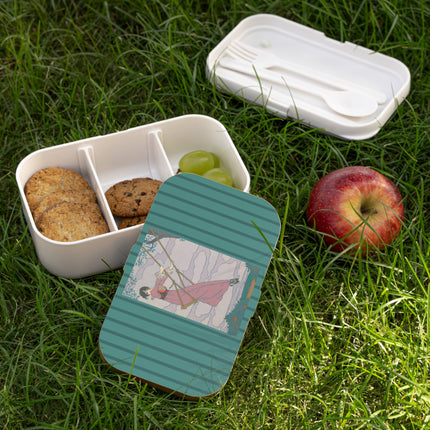 La balançoire by Georges Lepape Bento Lunch Box