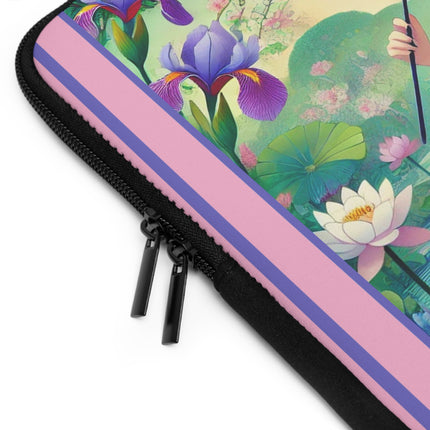Fairy of the Koi Pond Laptop Sleeve