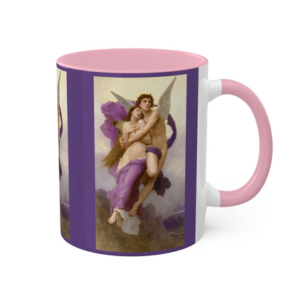 The Abduction of Psyche by William Bouguereau Colorful Mugs, 11oz