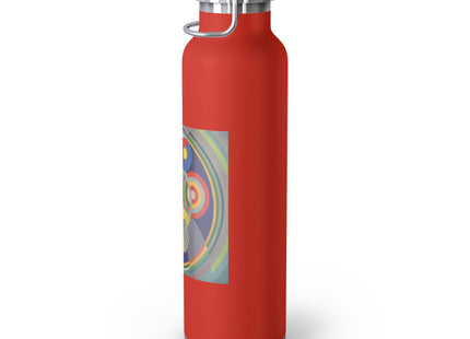 Rythme No. 1 by Robert Delaunay Copper Vacuum Insulated Bottle, 22oz