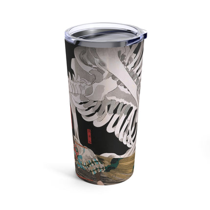 Mitsukuni Defying the Skeleton Spectre by Utagawa Kuniyoshi Tumbler 20oz