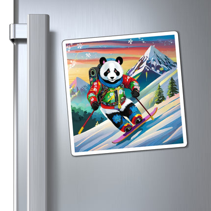 Cyberpunk Panda Magnets (3 Sizes)