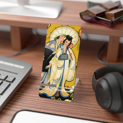 Golden Embrace Mobile Display Stand for Smartphones