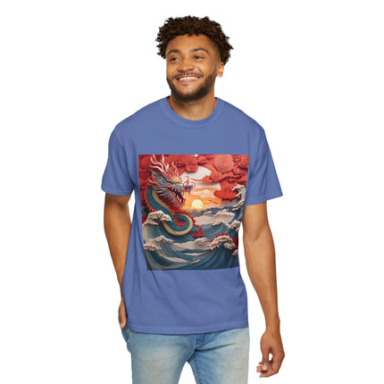 Emergence of the Dragon Unisex Garment-Dyed T-shirt