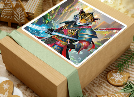Circuit Samurai Kiss-Cut Stickers (4 Sizes)