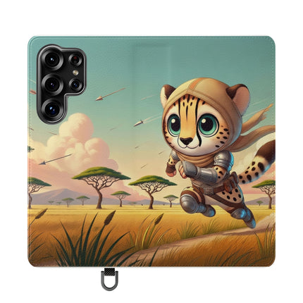 🐆⚡ Swift Cheetah Flip Case – Speed, Freedom & Untamed Adventure