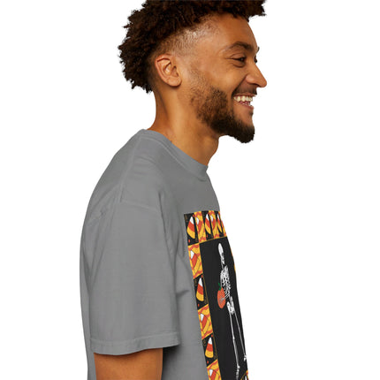 Candy Corn Skeleton Unisex Garment-Dyed T-shirt