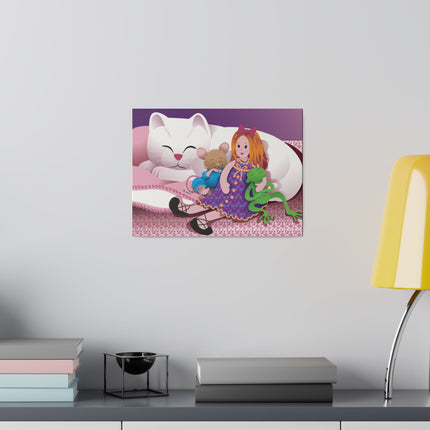 Joy of Friendship – Whimsical Cat, Mouse, and Rag Doll Dreamtime