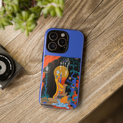 Mystic Oracle Phone Case – Sacred Glow & Eternal Grace