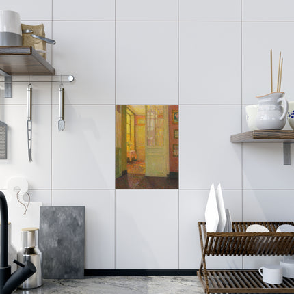 Interior, Window Light by Henri Le Sidaner Ceramic Tile