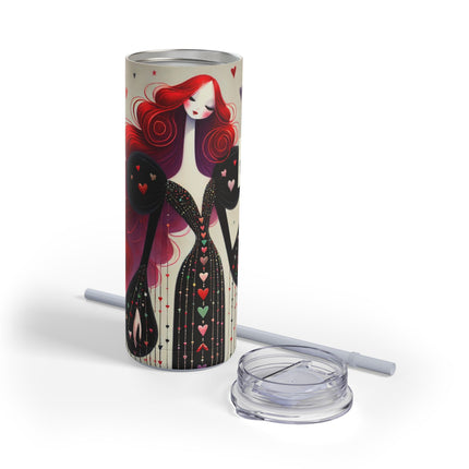 To My Valentine Skinny Matte Tumbler, 20oz