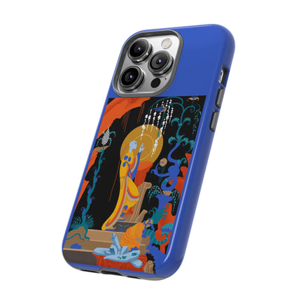 Mystic Oracle Phone Case – Sacred Glow & Eternal Grace