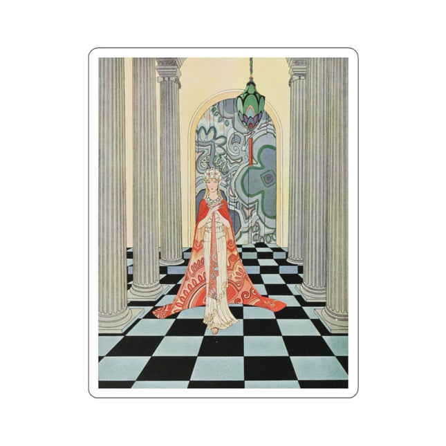 Cadmus Beheld a Female Figure by Virginia Frances Sterrett Kiss-Cut Stickers (4 Sizes)