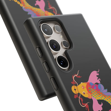 Golden Koi Phone Case – Lucky Swim & Vibrant Fortune