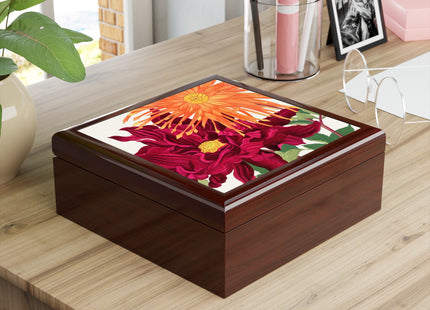 Dahlia by Tanigami Kônan Jewelry Box