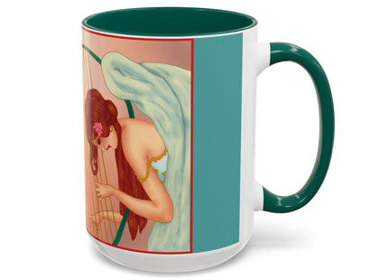 Heavenly Angel Duet Colorful Mugs (11oz, 15oz)