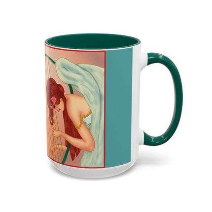 Heavenly Angel Duet Colorful Mugs (11oz, 15oz)