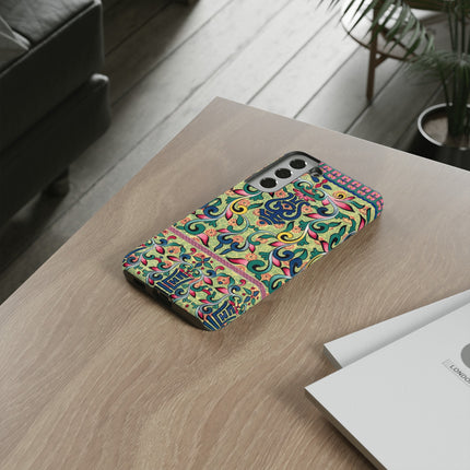 Colorful Flower Pattern by Owen Jones Phone Cases