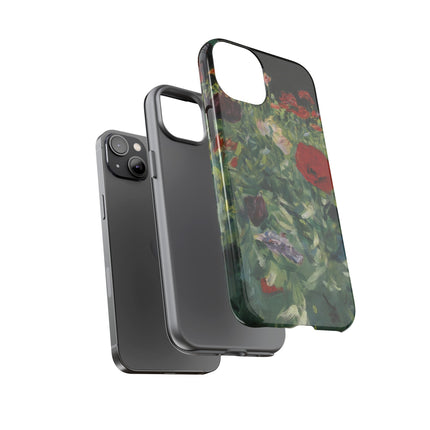 Poppies (A Study of Poppies for Carnation, Lily, Lily, Rose) by John Singer Sargent Phone Cases