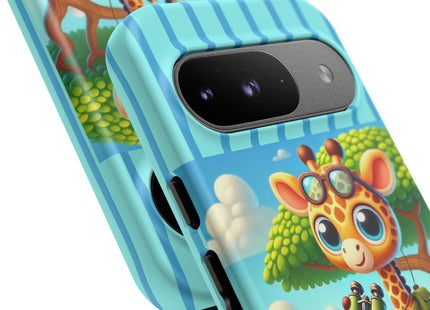 Giraffe Lookout Phone Cases