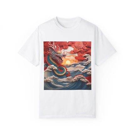 Emergence of the Dragon Unisex Garment-Dyed T-shirt