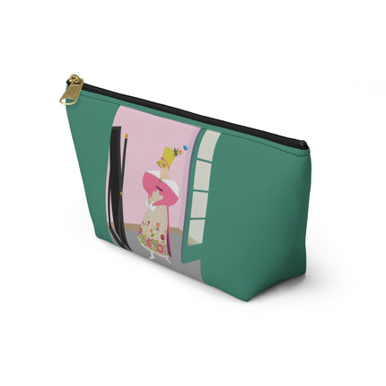 The Yellow Hat Cosmetic Bag – Whimsical 1920s Vogue Elegance