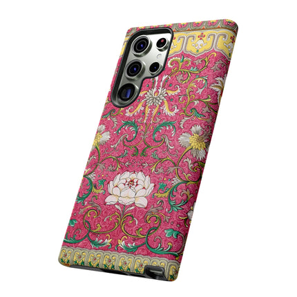 Pink Floral Pattern by Owen Jones Phone Cases