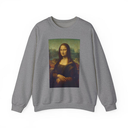 Mona Lisa by Leonardo da Vinci Unisex Heavy Blend™ Crewneck Sweatshirt