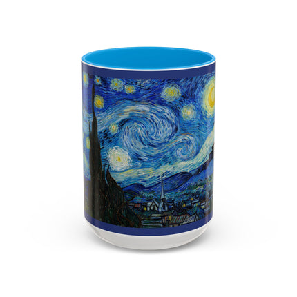 The Starry Night by Vincent Van Gogh Colorful Mugs (11oz, 15oz)