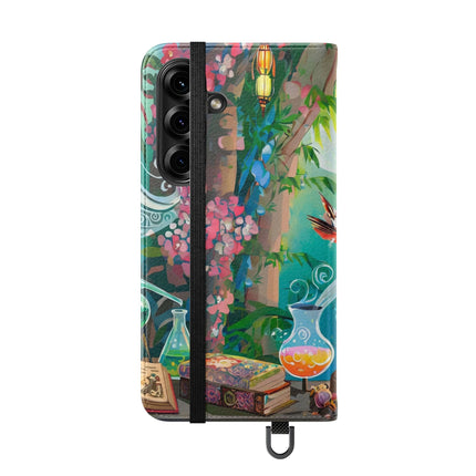 🦉✨ Owl's Magical Workshop Flip Case – Enchanted Wisdom & Arcane Wonder