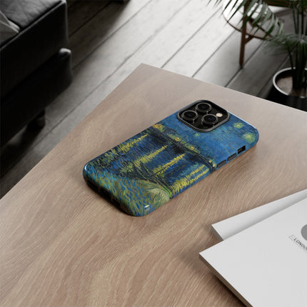 Starry Night Over the Rhone by Vincent Van Gogh Phone Cases