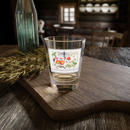 Natural History Ensemble, No. 7 by Anselmus Boëtius de Boodt Shot Glass, 1.5oz