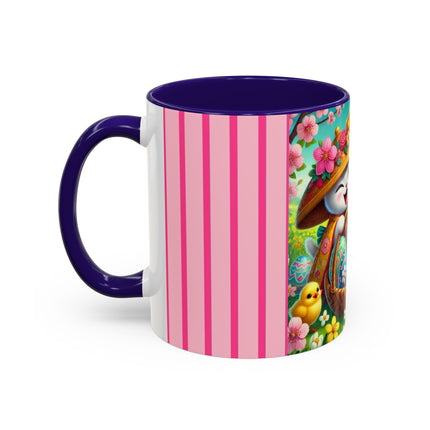 Geisha Kitten’s Easter Delight Colorful Mugs (11oz, 15oz)